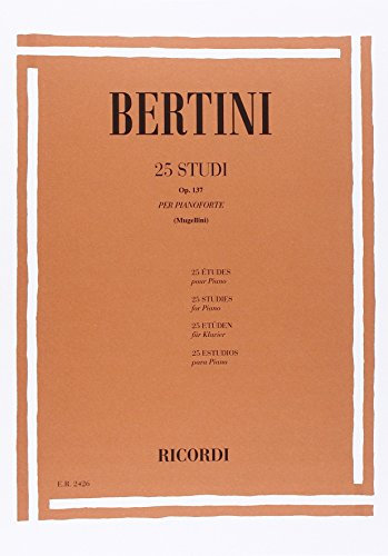 25 Studi Op. 137 (PIANO)