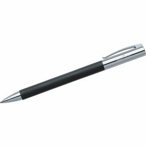 Faber-Castell Ambition Black 1 Stück (S) – Stift (Schwarz, Schwarz, Silber, Harz, stark, 1 Stück (S))