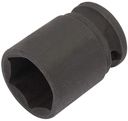 Draper 6877 3/8 Square Drive Hi-Torq 6 Point Impact Socket, 17 mm Size , Blue