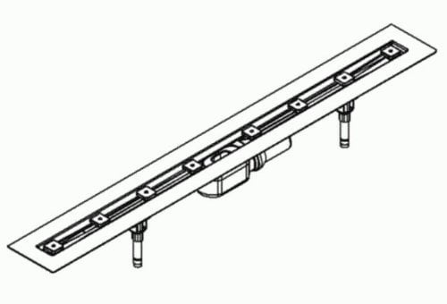Dallmer – Kanal Ceraline F 1100 mm, DN 50