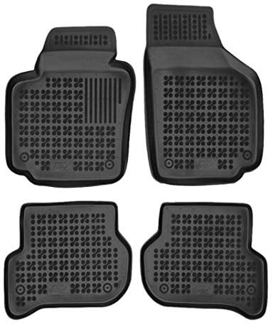 Fußmatten, Gummi VW Golf Plus ab 2005, Schwarz, 4 Stück