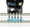 Alopee Lot de 20 Ampoules W5W LED 24V Blanc (5x puces SMD 5050) - Éclairage Intérieur Plafonnier, Coffre et Plaque D'immatriculation (Compatible 194/168/2825/501/W5W)