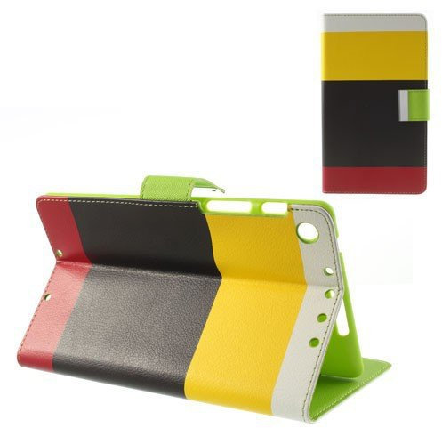 Unbekannt Flip Tablet Case Case per Google Nexus 7 2.Gen 2013 / LTE ASUS Razor, Nexus 7 2.Gen 2013 LTE/ASUS Razor Rosso/Nero/Giallo