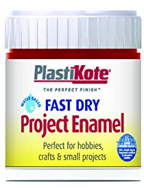 Plastikote B25W 59 ml Enamel Paint Bottle - Metallic Red