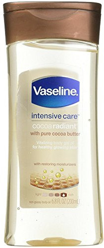Vaseline Cocoa Radiant Gel de soin intensif à l'huile 192,8 gram (lot de 6)