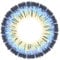 Matlens – EOS Farbige Kontaktlinsen mit Stärke blau blue Big eyes Cats eyes circle lenses 2 Linsen 1 Kontaktlinsenbehälter 1 Pflegemittel 50ml