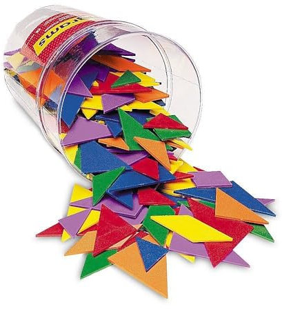 Learning Resources Vierfarbige Tangrams „Four-Colour Tangrams“