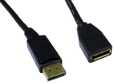 kenable DisplayPort Männlich Zum Weiblich Digital Monitore Verlängerung Kabel Vergoldeten 5 m [5 Meter/5m]