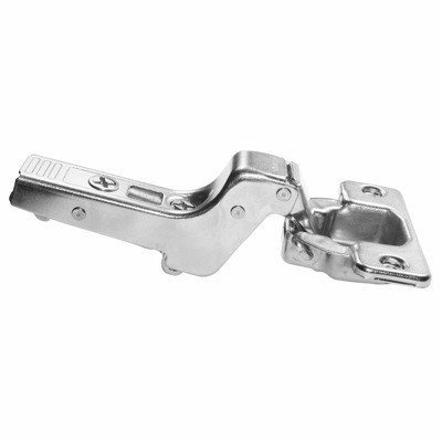 CLIP top Standardscharnier 110°, hochgekröpft, mit Feder, Topf: Schrauben