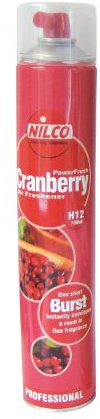 Aerosol Nilco Cranberry Power Fresh Air Freshener - 750ml