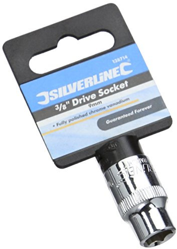 Silverline 138714 Douille métrique 3/8 9 mm