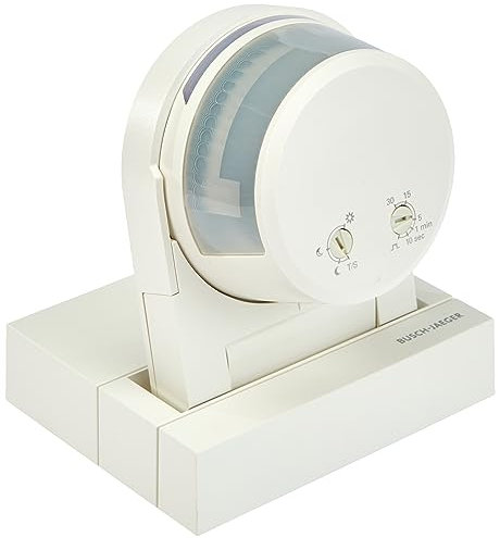 Busch-Jäger 680002536 Bewegungsmelder 220°, 6847 AGS-204, Weiss/opulenter Garten