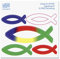 Uljö Fischaufkleber 5er Set - Bunt, Vinyl, Outdoor, Fische, Natur, Sticker-Set