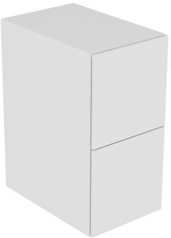 Keuco Sideboard Edition 11 31321, Bel., 2 Front .-Auszüge, weiß Hochgl./weiß Hochgl, 31321210100