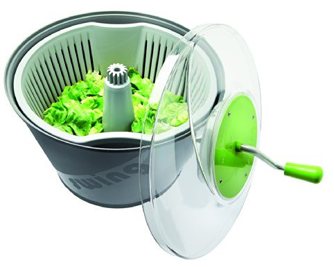 Essoreuse swing XS professionnel. Pour 2 à 3 salades. 10 L. H Hors Tout 396 mm. Lg sup 373 mm.