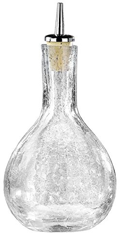 Dash Crackle Glass Drizzler 11.6oz / 330ml | Oil Drizzler, Vinegar Bottle, Glass Drizzler, Oil Bottle, Vinegar Bottle
