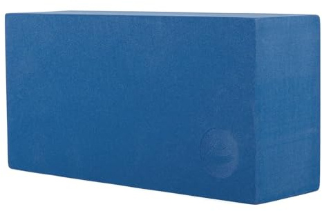 Bodhi ASANA Brick | Yogablock aus EVA Schaumstoff | Hilfsmittel für Anfänger & Fortgeschrittene | Trainingszubehör für Yoga, Pilates & Meditation | Equipment für Iyengar Yoga | königsblau