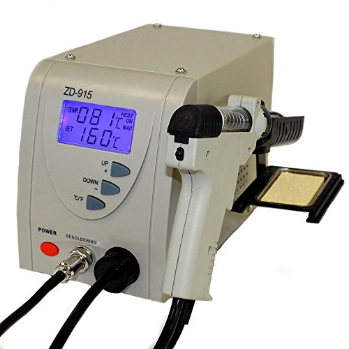 Komerci ZD-915ESD regolabile ESD Digital Station Disaldering Digital, 80W
