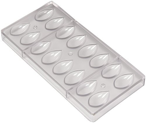 Matfer Bourgeat 380167 Moule à quenelle en plastique, transparent