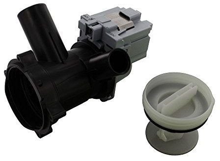 Paxanpax Non Original Drain Pump Base and Filter Housing Assembly for Askoll Produced Bosch Maxx WFB/WFC/WFD/WFL/WFO/WFR/WVF Series/M50/RC0036, 230 V, 50 Hz, 0.22 A, 30 W, 155 cl