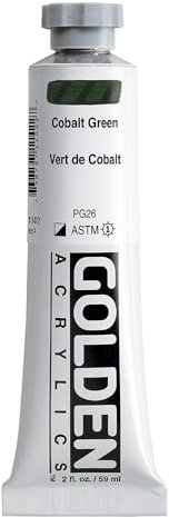 Pro-Art Golden Heavy Body Peinture Acrylique Vert Cobalt 59 ML