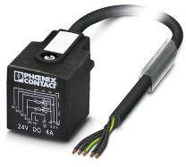 PHOENIX CONTACT SAC-5P-5.0-PUR/AD-2L Sensor/Aktor Kabel, 5 Polig, 5m Kabellänge, 238.000g, Schwarz/Grau