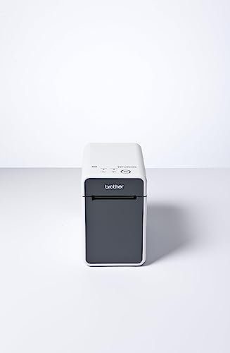 Brother TD2120NXX1 TD-2120N Etikettiermaschine, grau und weiss