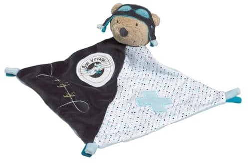 Sauthon Doudou bébé Mouchoir | Peluche bébé | Collection Lazare | Doudou Naissance | Cadeau Naissance