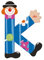Trudi 81747 - Buchstabe Clown K, Sortiert