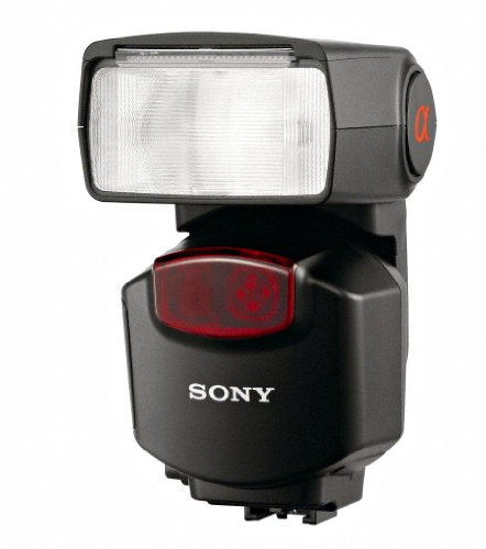 Sony HVLF43AM Externes Systemblitzgerät (Leitzahl 43, 105-mm-Objektiv, ISO 100) schwarz