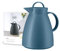 alfi 0935.060.100 Isolierkanne Dan, 1 L, Kunststoff gefrostet, Vintage Indigo