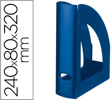 liderpapel kf04205 – Porte-revues, Couleur Bleu Opaque