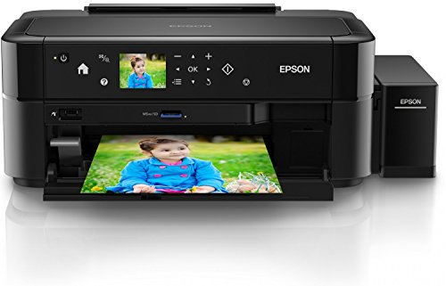 Epson L810 Imprimante Photo Multifonction avec Réservoir d'encre rechargeable, 19.6 x 54.2 x 38.6 cm