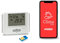 VEMER VE715900 THERMO GSM - Termostato GSM de Pared con Control Remoto vía APP, Alimentación 230V, Blanco