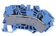 WAGO Terminalblock 2016-7604, Einspeiseklemme, 16mm², blau, Kunststoff, Klemme