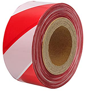 Faithfull FAITAPEBARRW Barrier Tape 70mm x 500M Red/White