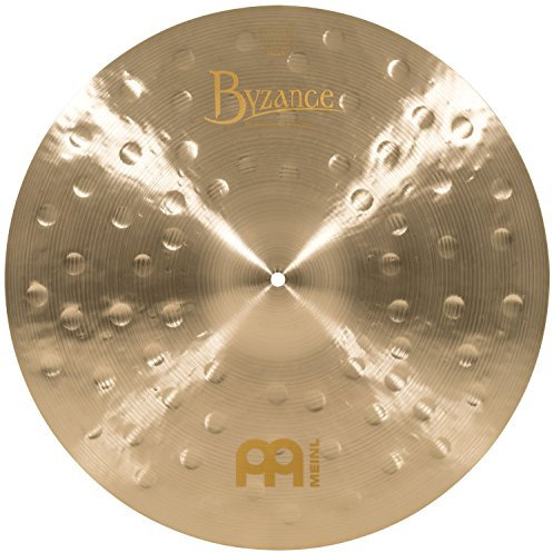 Meinl Cymbals Byzance Jazz Plato Ride Extra Thin de 20 pulgadas (50,80cm) Platillos de Batería - Bronce B20, Acabado Tradicional (B20JETR)