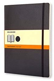 Moleskine Classic Soft Cover Extra Large Ruled Notebook - Black (7.5 x 10) (Classic Notebooks) [Journal] [2009] (Author) Moleskine
