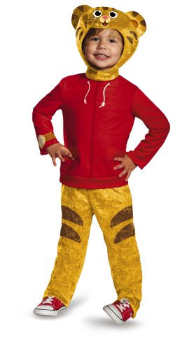 Disguise Daniel Tiger's Neighborhood Daniel Tiger Classic Toddler Costume, Small/2T