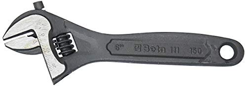 Beta 1110215 Chiavi A RULLINO Nere ROTAZ SX 6 N 150, 150 mm