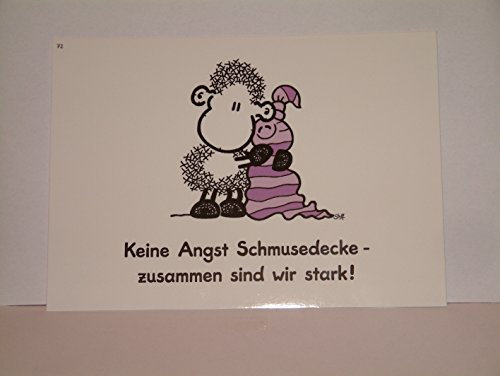 sheepworld Postkarte Keine Angst Schmusedecke - .... !72