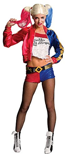 Rubie's I-820118S Offizielles - Harley Quinn Damen-Kostüm - Suicide Squad, Erwachsene, S (6-10)