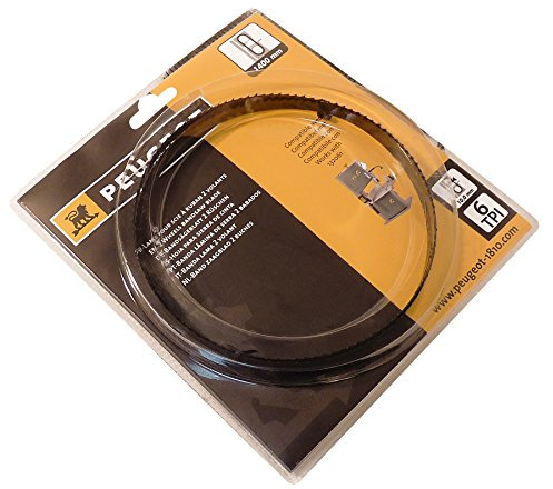 Peugeot 802085 Lame scie ruban pour Energyband 80LD 1400 x 10 x 0,36 mm 6 TPI