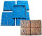 5 x PLASTIKFORMEN GIEßEN BETON PFLASTERUNG GARTENWEGE PFLASTERSTEIN TERRASSE #S25