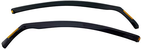 HEKO-31175 (2 Pieces) Wind Deflectors Fits Volkswagen GOLF 2008 on 5-Door Hatchback