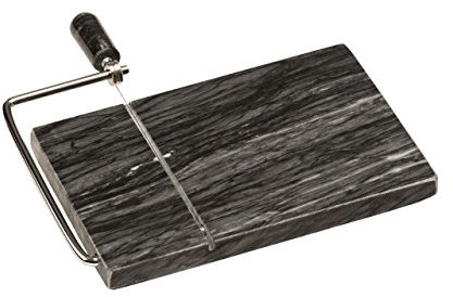 PH Black Marble Cheese Slicer Hand Cutter Peeler Cheese Board with Replacement Wires