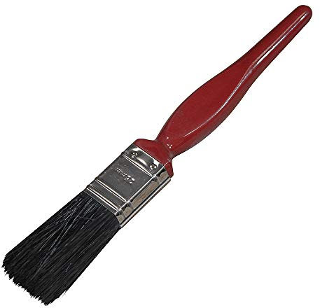 Faithfull FAIPBC1 Contract Paint Brush 25mm (1in), Red, Silver, Black