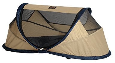 Deryan Reisebett Travel Cot Baby Luxe khaki Khaki