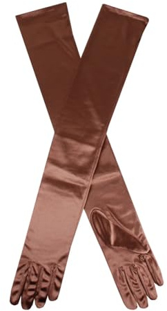 Dents Women's Long Satin Evening Gloves