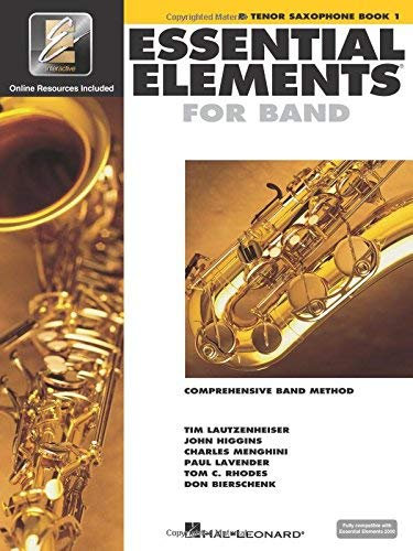 Essential Elements 2000: Book 1 with CD-ROM (B-flat Tenor Saxophone) published by Hal Leonard Corporation (1999)